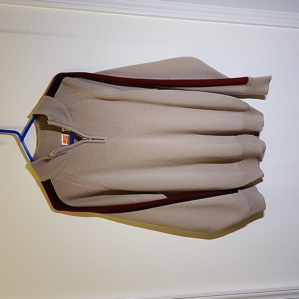 Vintage Quarter Zip Sweater